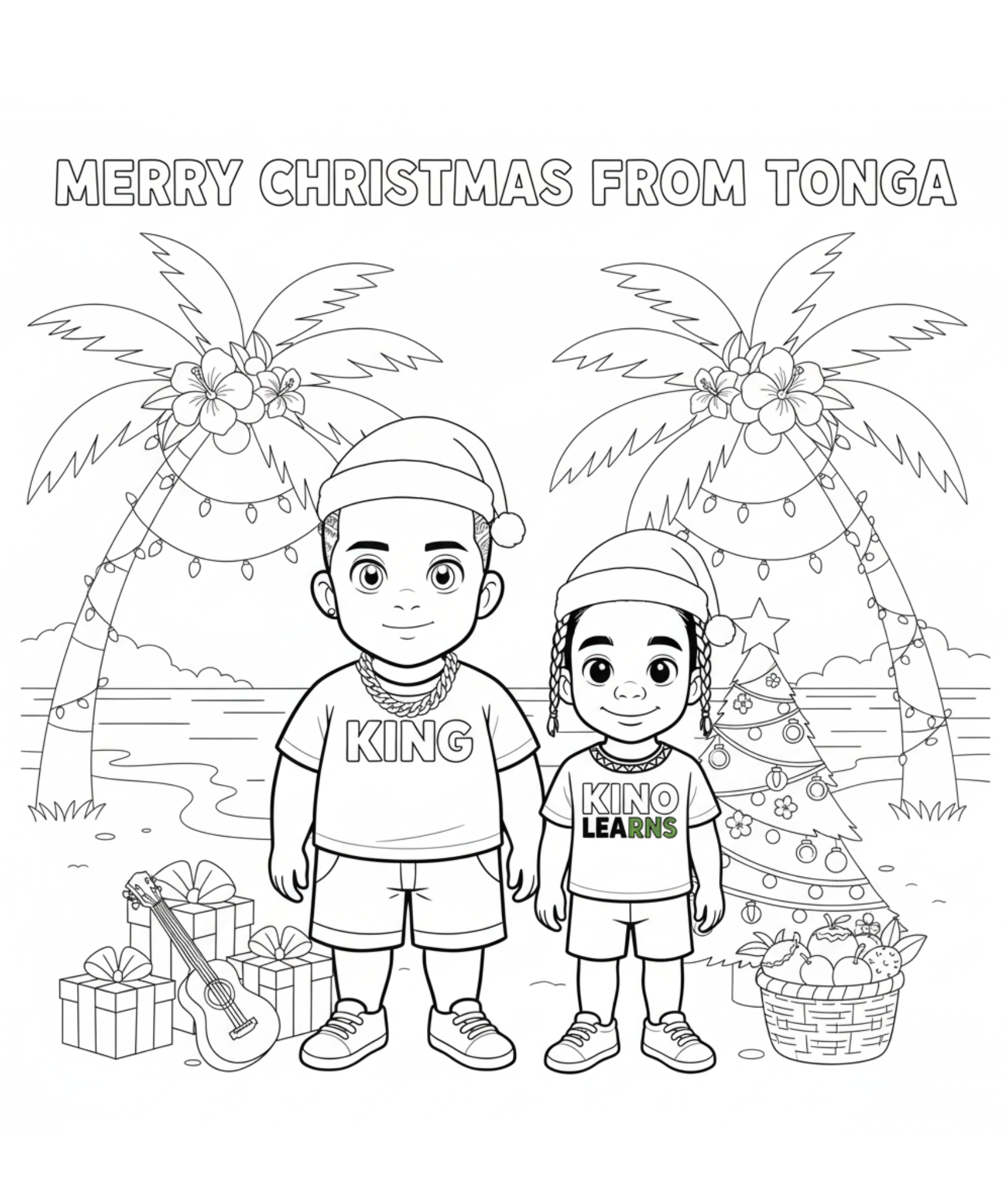 Kino Learns Christmas Around the World: A brotherly Adventure