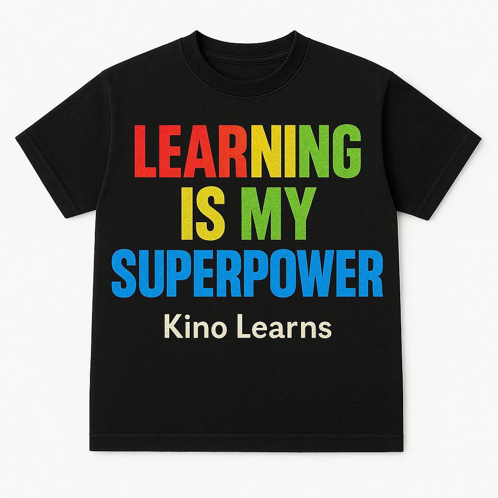 Learning Is My Superpower Toddler T-Shirt