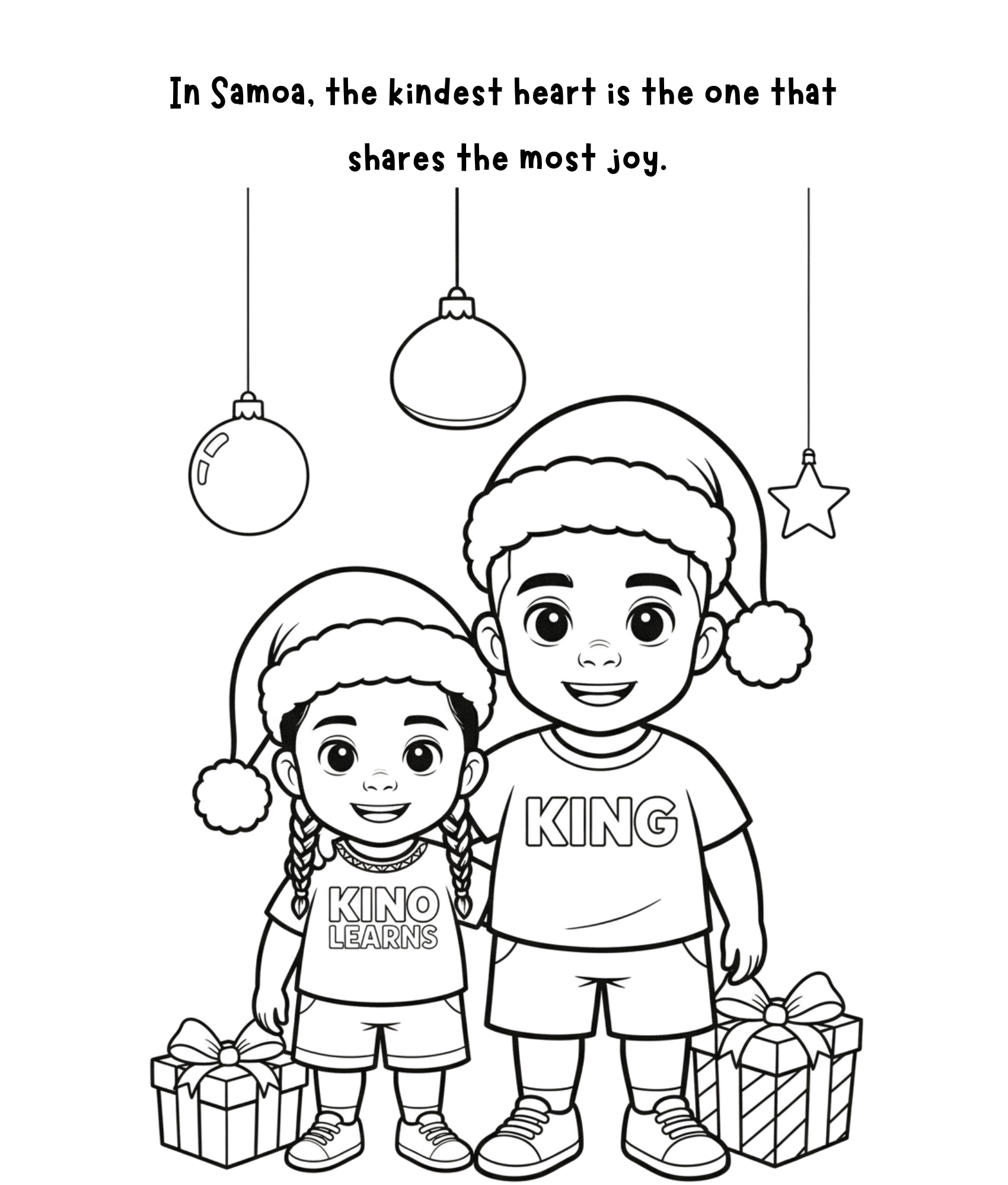 Kino Learns Christmas Around the World: A brotherly Adventure