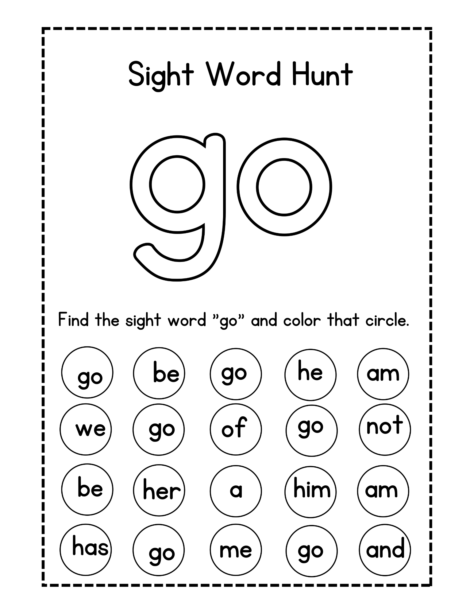 Kino Learns Early Sight Words: Learn · Trace · Read · Recognize