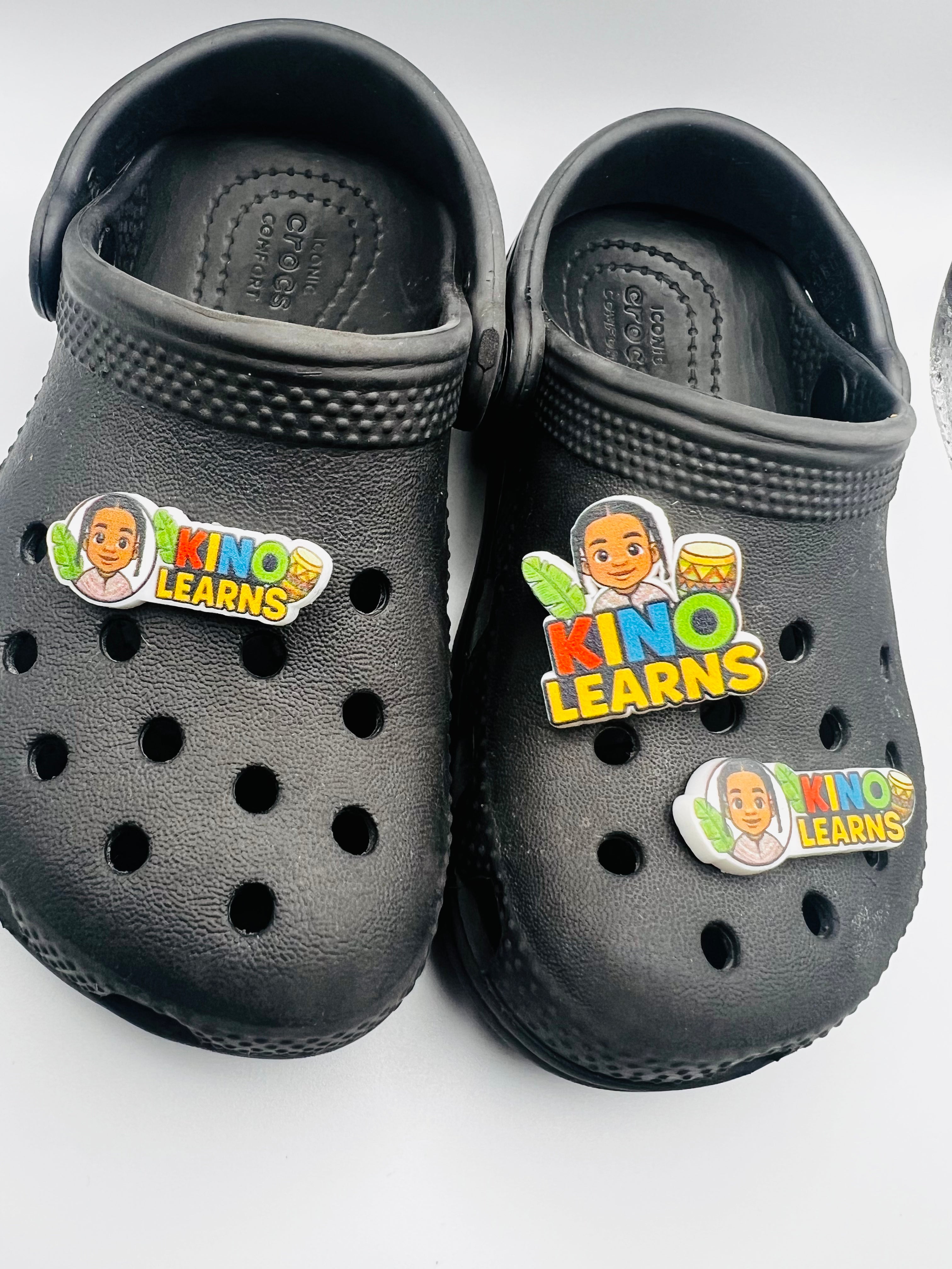 Kino Learns Croc Charms