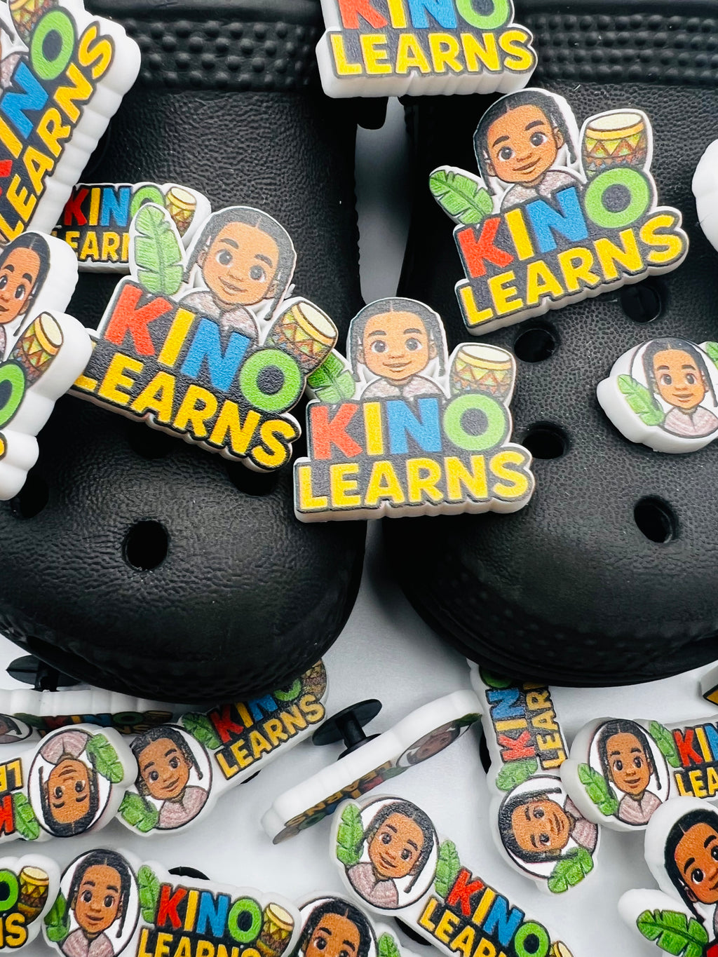 Kino Learns Croc Charms